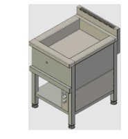 Фритюрница газовая HEIDEBRENNER BPF 01 КАПАЛУА Плиты