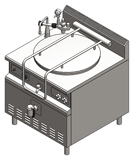 Котел пищеварочный газовый HEIDEBRENNER СКГ-100 Котлы пищеварочные