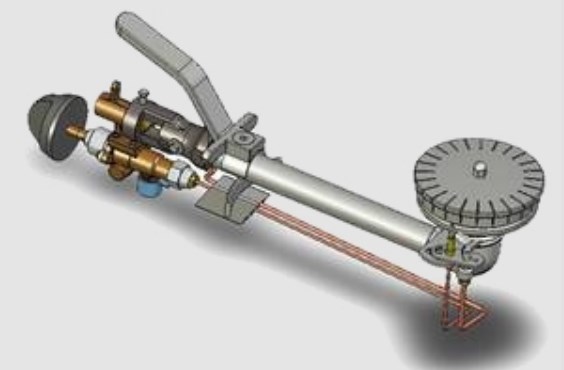 Горелка газовая с автоподжигом для плит с конфорками HEIDEBRENNER AGB 16 Z Плиты